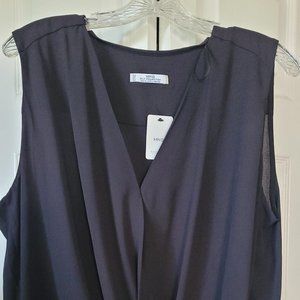 Sleeveless Top Blouse Shirt